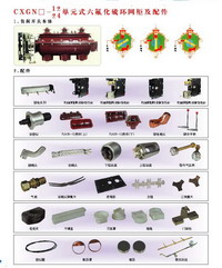 六氟化硫環(huán)網柜配件